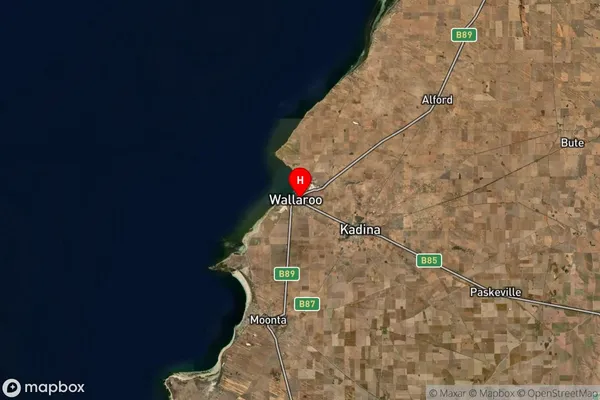 Wallaroo,South Australia Satellite Map