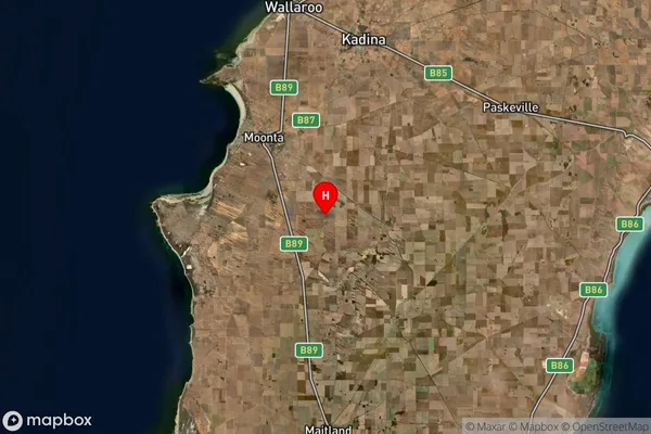 Agery,South Australia Satellite Map