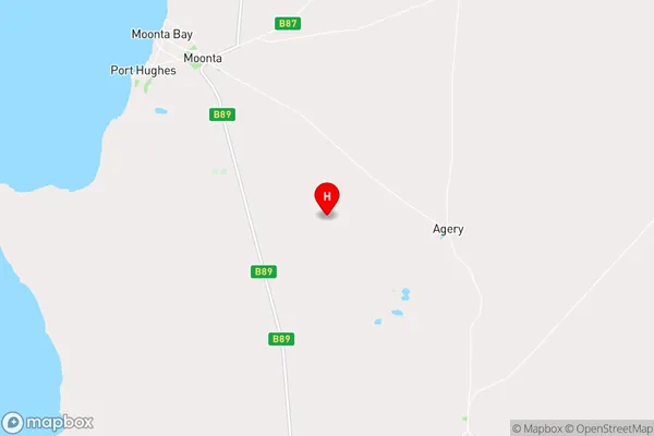 Agery,South Australia Area Map