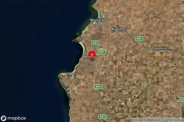 Hamley,South Australia Satellite Map