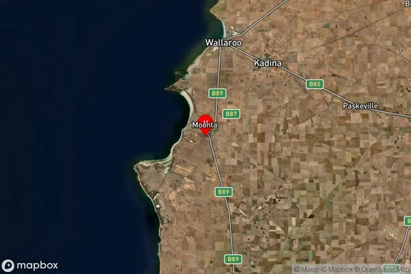 Kooroona,South Australia Satellite Map