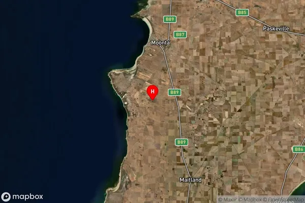 Nalyappa,South Australia Satellite Map