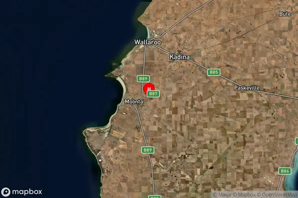 North Yelta,South Australia Satellite Map