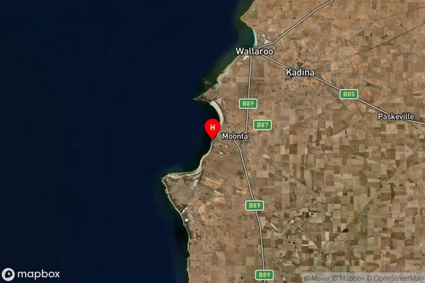 Port Hughes,South Australia Satellite Map