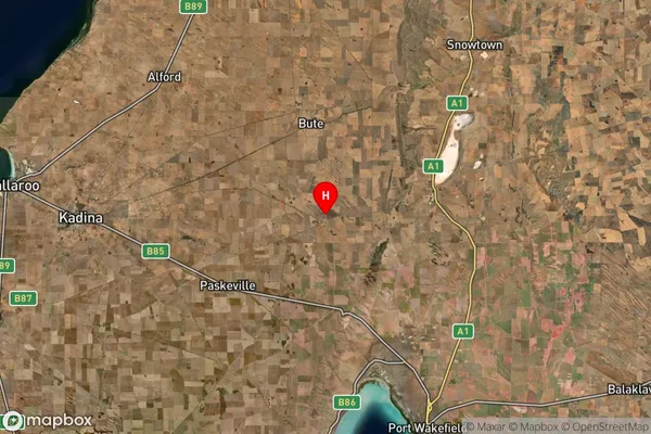 Ninnes,South Australia Satellite Map