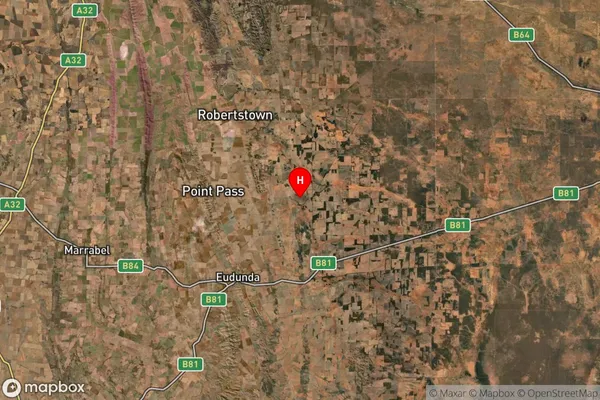 Australia Plains,South Australia Satellite Map