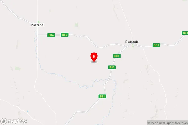 Buchanan,South Australia Area Map