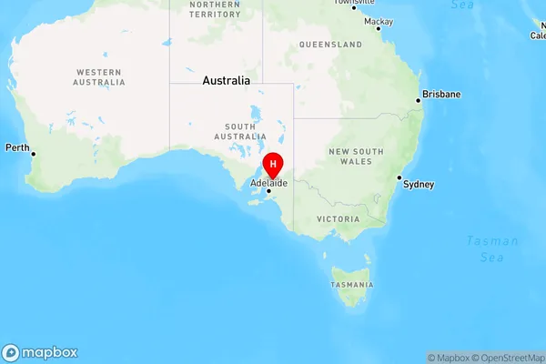 Buchanan,South Australia Region Map