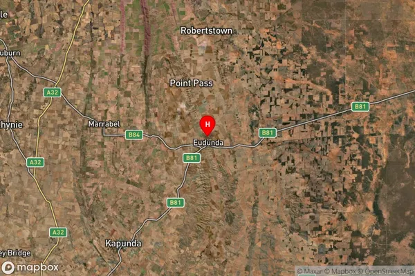 Eudunda,South Australia Satellite Map