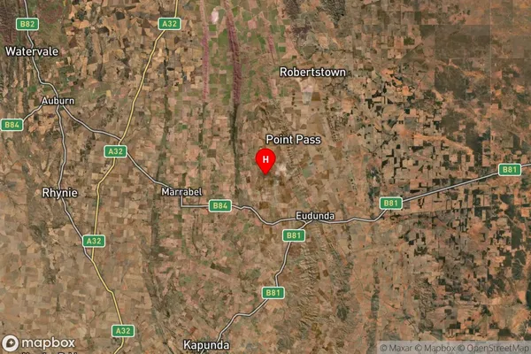 Julia,South Australia Satellite Map