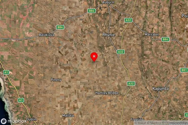 Alma,South Australia Satellite Map