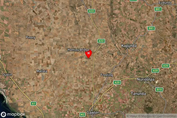 Linwood,South Australia Satellite Map