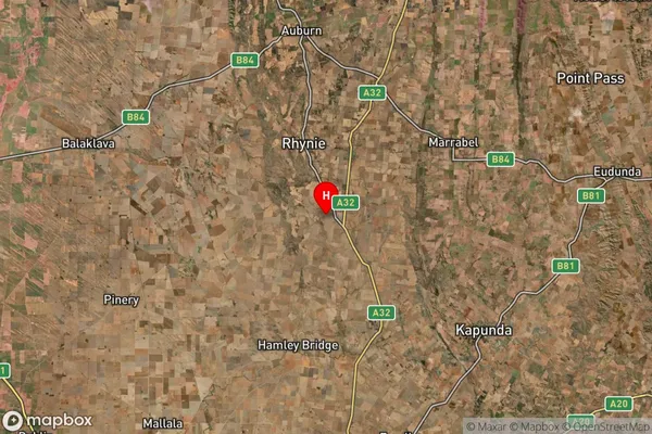 Giles Corner,South Australia Satellite Map