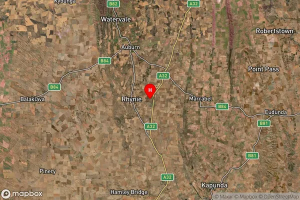 Navan,South Australia Satellite Map