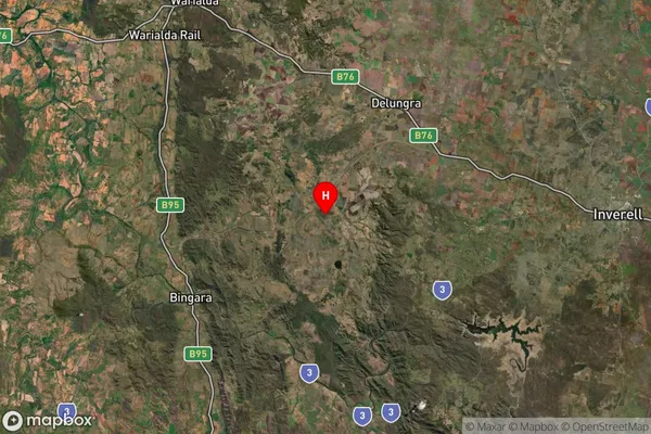 Myall Creek,New South Wales Satellite Map