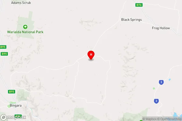 Myall Creek,New South Wales Area Map