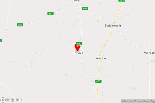 Rhynie,South Australia Area Map