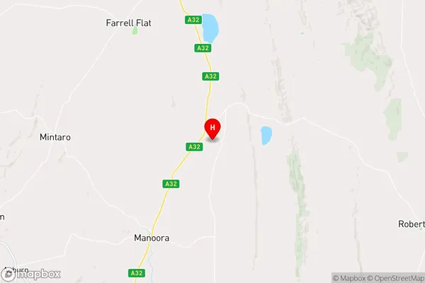 Black Springs,South Australia Area Map