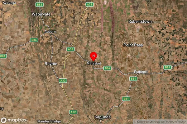 Marrabel,South Australia Satellite Map