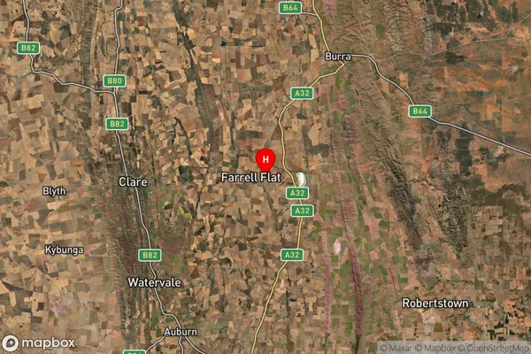 Farrell Flat,South Australia Satellite Map