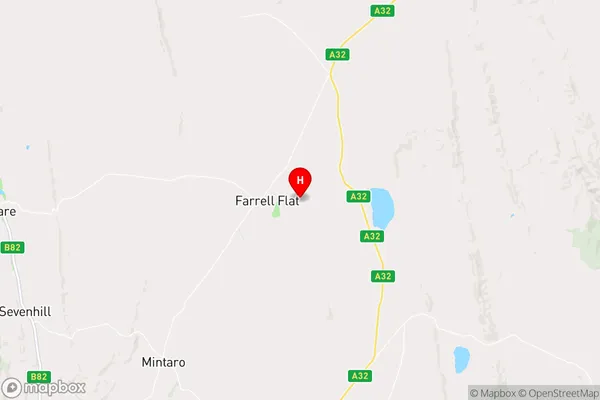 Farrell Flat,South Australia Area Map