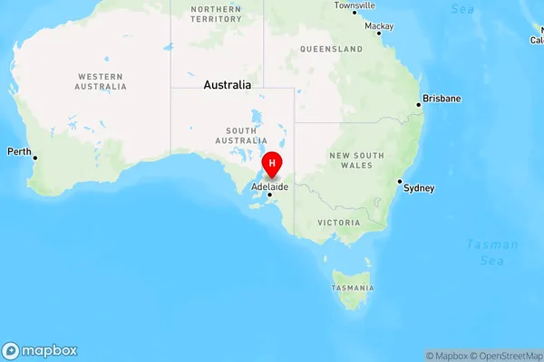 Farrell Flat,South Australia Region Map