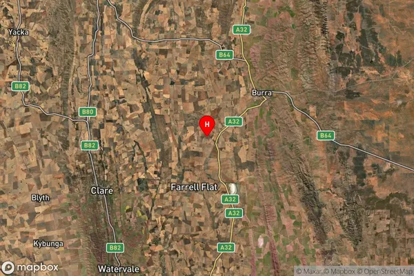 Hanson,South Australia Satellite Map