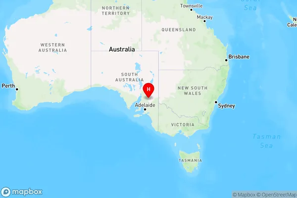 Collinsville,South Australia Region Map