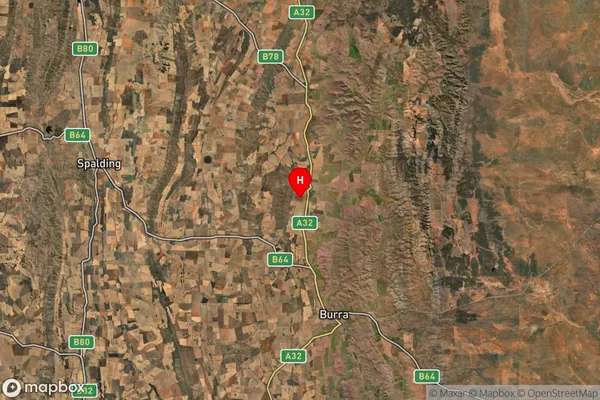 Mount Bryan,South Australia Satellite Map