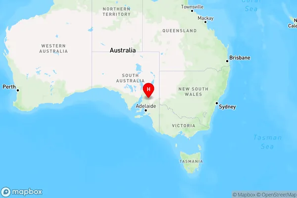 Wonna,South Australia Region Map