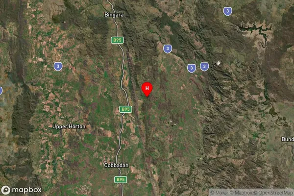 Upper Bingara,New South Wales Satellite Map