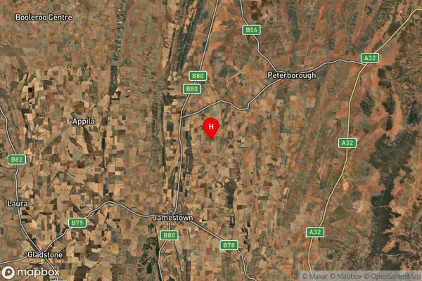 Mannanarie,South Australia Satellite Map