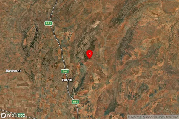 Johnburg,South Australia Satellite Map