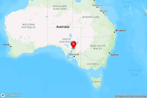 Willowie,South Australia Region Map