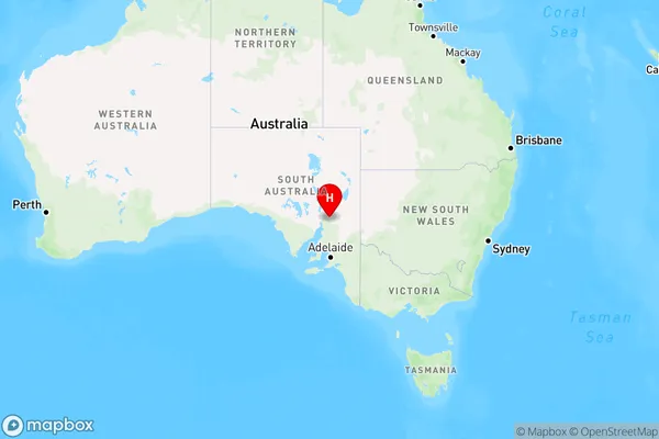 Carrieton,South Australia Region Map