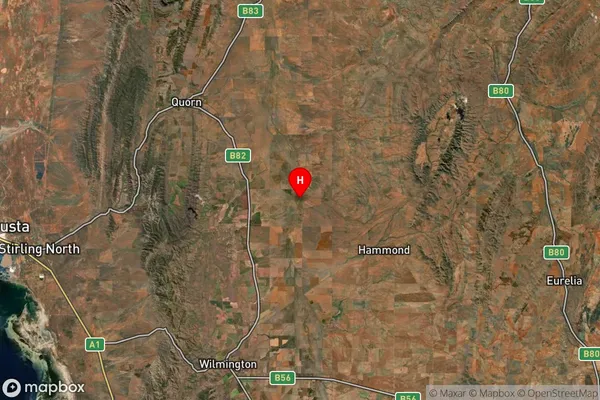 Bruce,South Australia Satellite Map