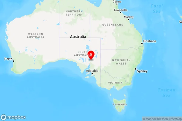 Barndioota,South Australia Region Map