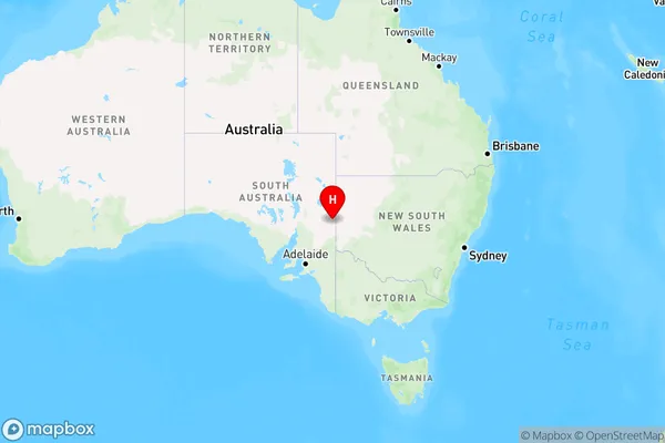 Mingary,South Australia Region Map