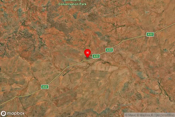 Olary,South Australia Satellite Map