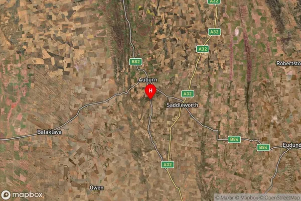 Undalya,South Australia Satellite Map
