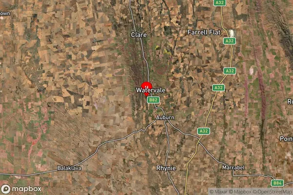 Leasingham,South Australia Satellite Map