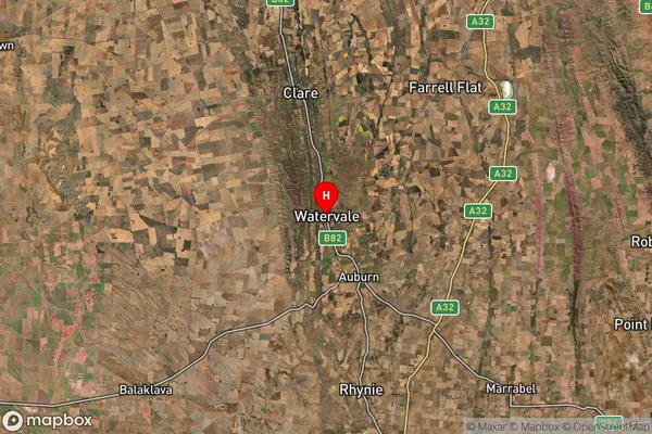 Watervale,South Australia Satellite Map