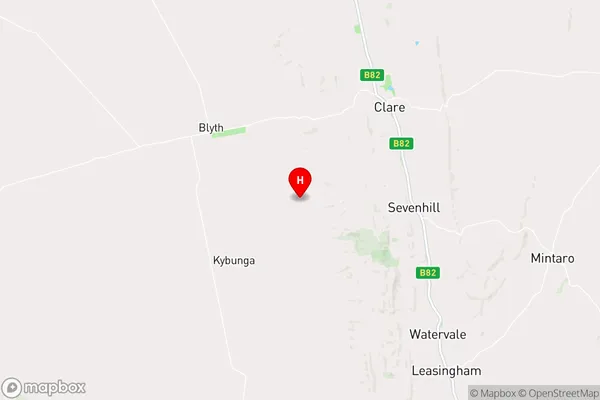 Kybunga,South Australia Area Map