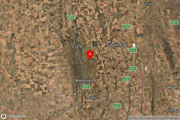 Polish Hill River,South Australia Satellite Map