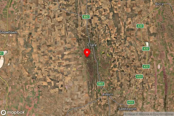 Spring Gully,South Australia Satellite Map