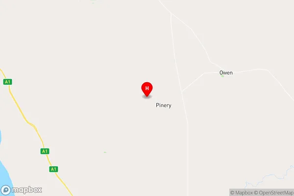 Pinery,South Australia Area Map