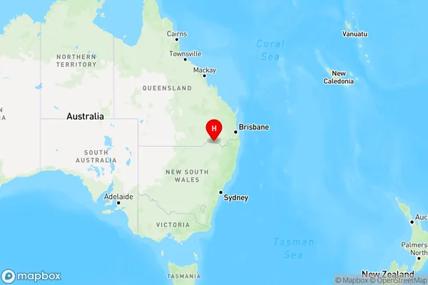 Boggabilla,New South Wales Region Map