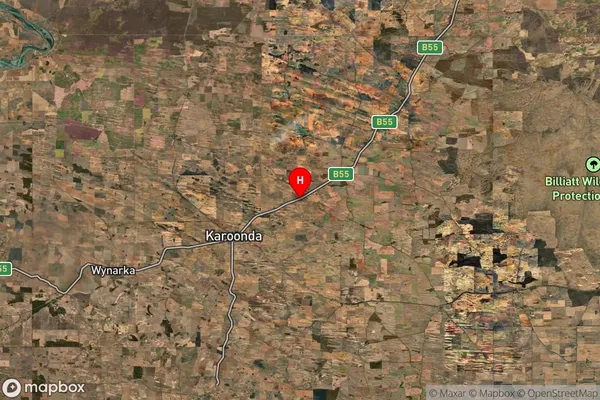 Lowaldie,South Australia Satellite Map