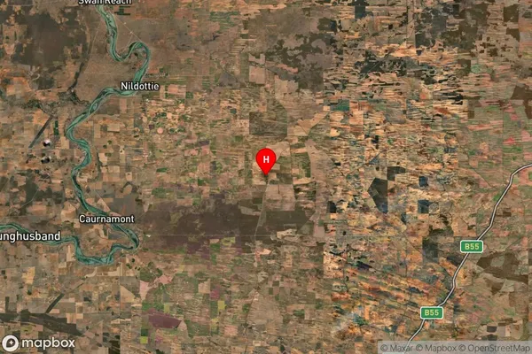 Copeville,South Australia Satellite Map