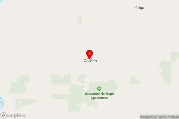 Copeville,South Australia Area Map